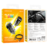 Авто.зарядка BOROFONE BZ29B 36W, PD36W+QC, кабель Type-C/Type-C