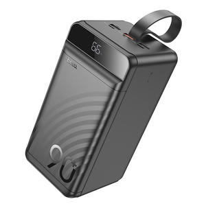Портативный аккумулятор Hoco J123D 90000mAh, цвет черный