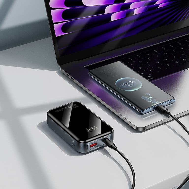 Внешний аккумулятор Hoco Q30, 10000mAh, PD33W, QC3.0