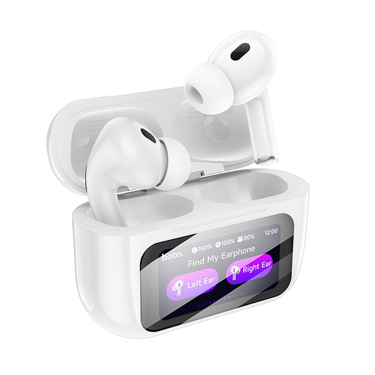 TWS наушники Hoco EW72 с ANC в кейсе с сенсорным экраном