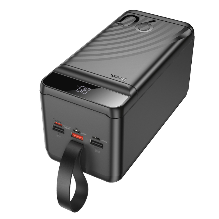 Портативный аккумулятор Hoco J123D 90000mAh, цвет черный