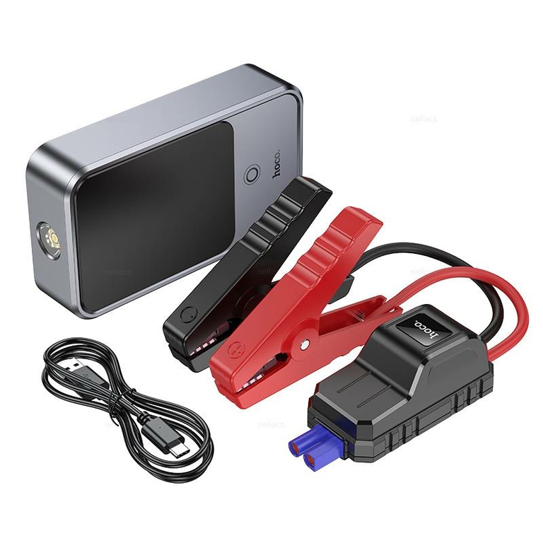 Внешний аккумулятор Hoco QS7 с пускозарядным устройством, 10000mAh, 37Wh