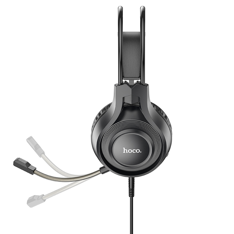 Игровые накладные наушники Hoco W106, цвет черный