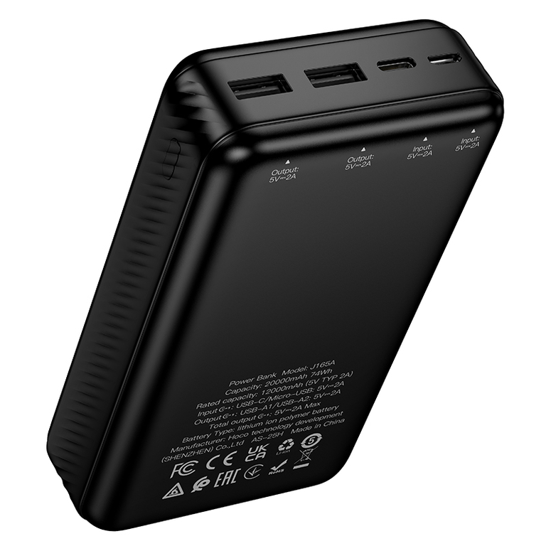 Внешний аккумулятор Hoco J165A, 20000mAh