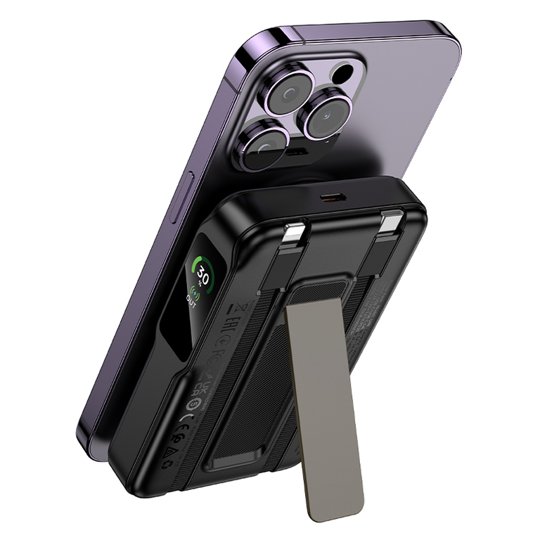 Портативный аккумулятор Hoco Q48 10000mAh, PD20W, QC3.0, цвет черный