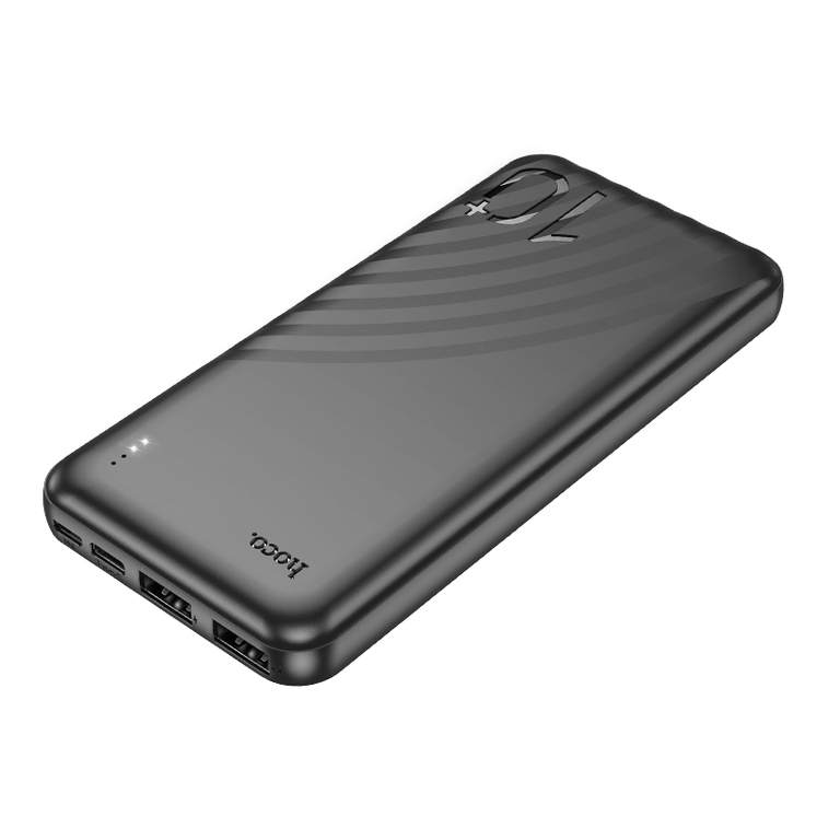 Портативный аккумулятор Hoco J123 10000mAh, цвет черный