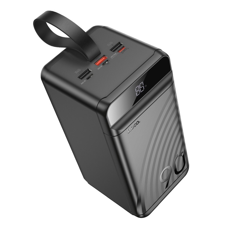 Портативный аккумулятор Hoco J123D 90000mAh, цвет черный