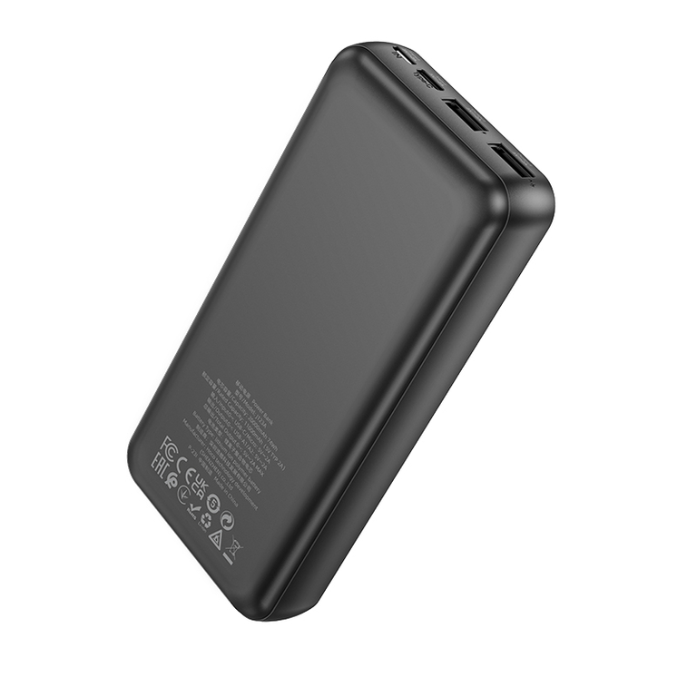 Портативный аккумулятор Hoco J123A 20000mAh, цвет черный