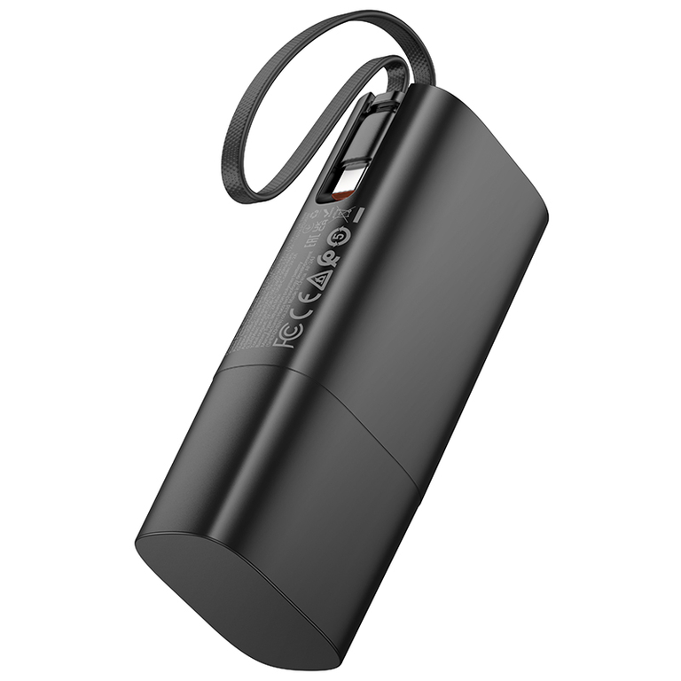Внешний аккумулятор Hoco J148, 5000mAh, PD20W, цвет черный