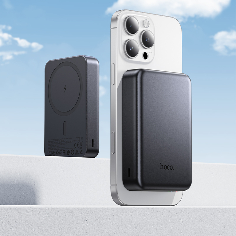 Внешний аккумулятор Hoco J160A 10000mAh, PD20W, беспроводная зарядка