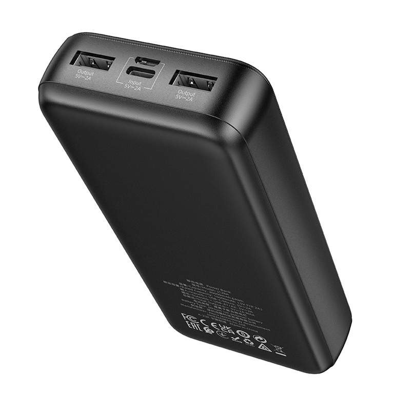Портативный аккумулятор Hoco J128A, 20000mAh, цвет черный