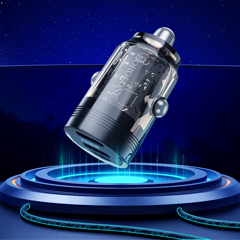 Авто.зарядка BOROFONE BZ29B 36W, PD36W+QC, кабель Type-C/Type-C