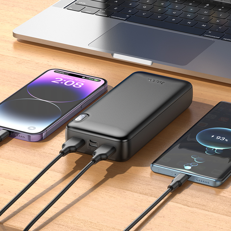 Портативный аккумулятор Hoco J128A, 20000mAh, цвет черный