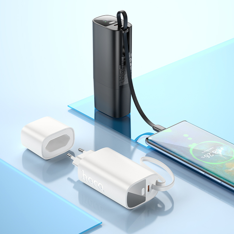 Внешний аккумулятор Hoco J148, 5000mAh, PD20W, цвет черный