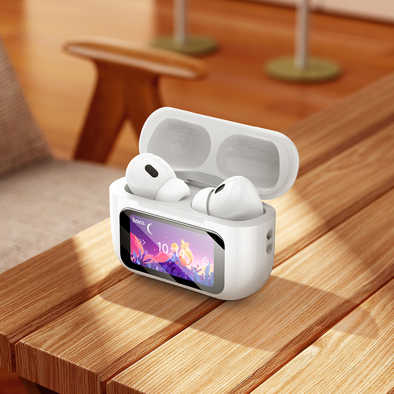 TWS наушники Hoco EW72 с ANC в кейсе с сенсорным экраном