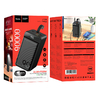 Портативный аккумулятор Hoco J123D 90000mAh, цвет черный