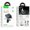 Автомобильный BT FM трансмиттер Hoco E86 Alegria 48W с 2 портами PD30W+QC3.0