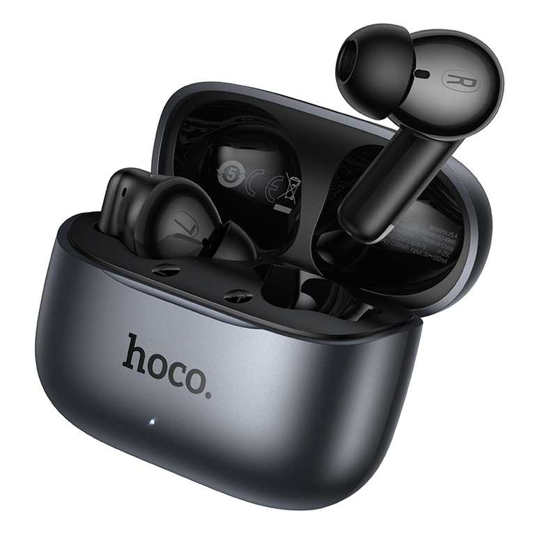 Наушники Bluetooth Hoco EQ27 ANC+ENC, в кейсе, черные