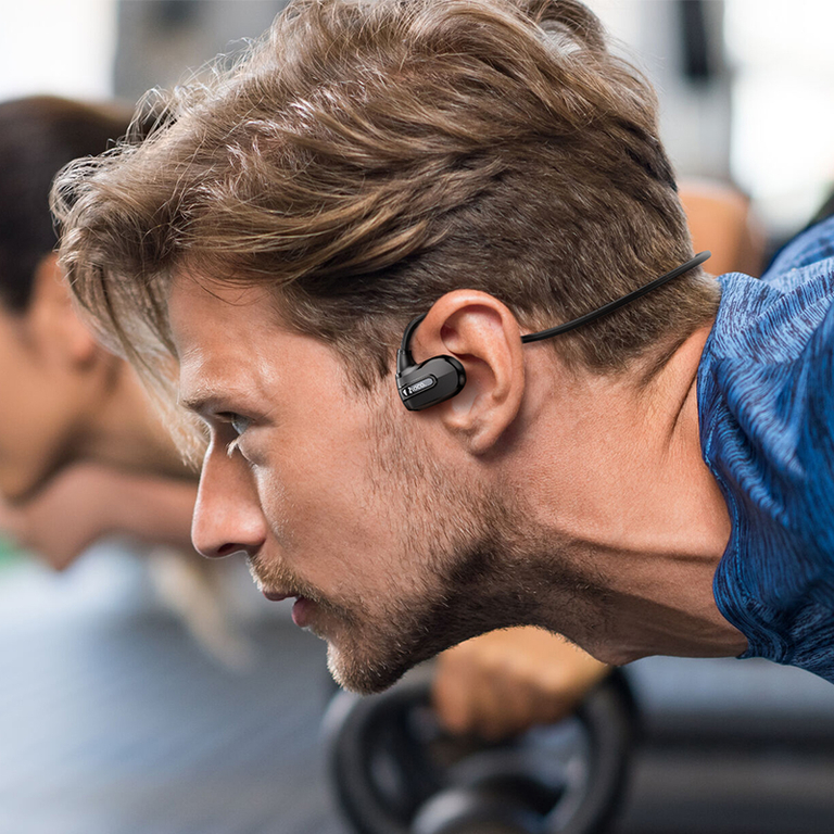 Наушники Bluetooth HOCO ES63 с микрофоном, воздушная проводимость