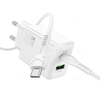 Зарядное устройство Hoco N71 PD30W+QC3.0, Type-C, Белый