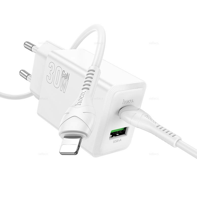Зарядное устройство Hoco N71 PD30W+QC3.0 для Lightning